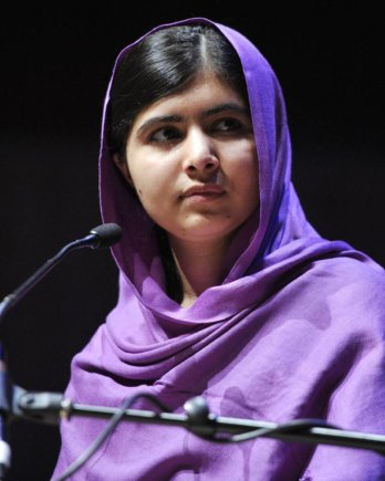 Malala Yousafzai photo by Southbank Centre via Wikimedia Commons